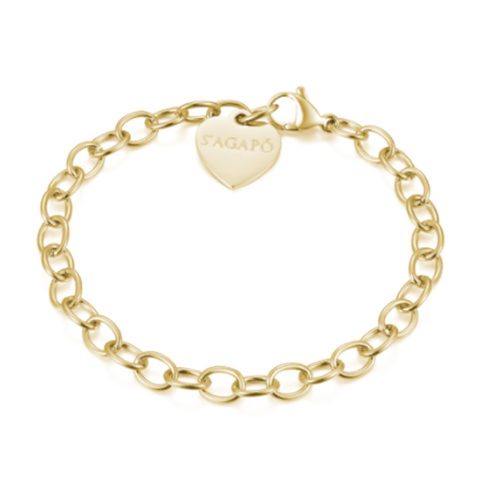 OroeOra COM – Spalvieri Rocco – Orologeria – Sagapo – Bracciale in acciaio a catena – SHAC32