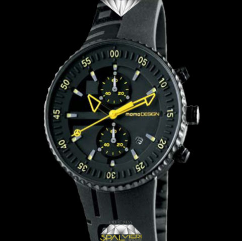 ORO E ORA IT – Splavieri – MOMO Design – JET BLACK – MD2198BK-31 – Da Catalogo – Giallo
